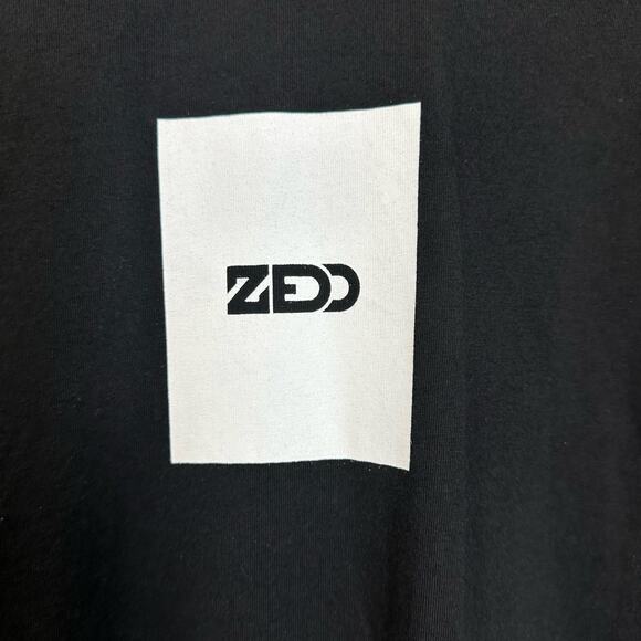 Zedd x Vitaly Box Logo Tee T-Shirt Short Sleeve Crew Neck Men’s size‎ S Cotton - Picture 3 of 8